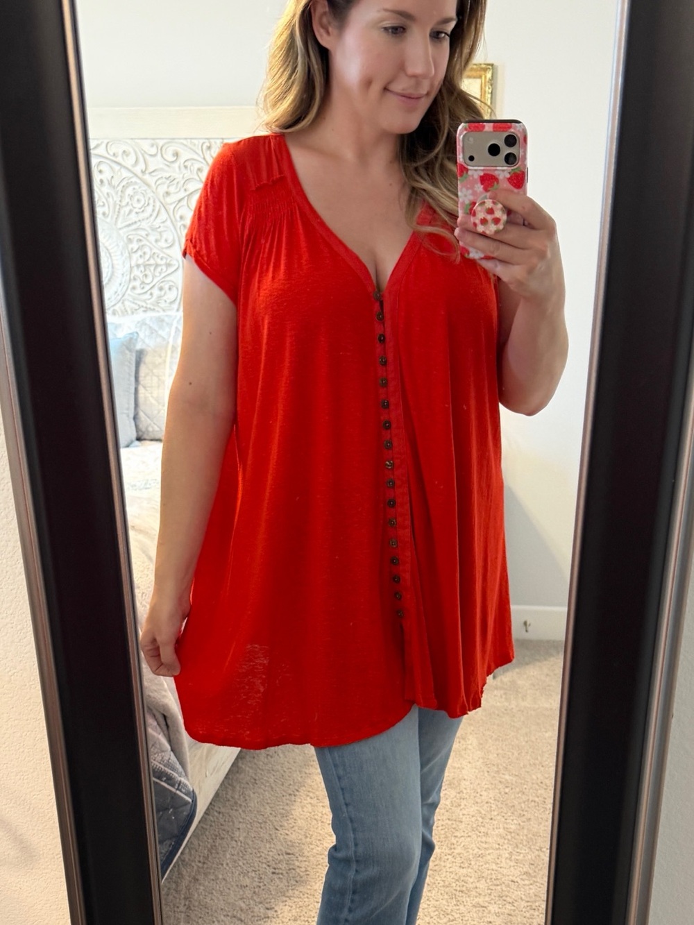 Free People Linen Swing Tunic